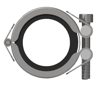 铰链式管夹缩略图